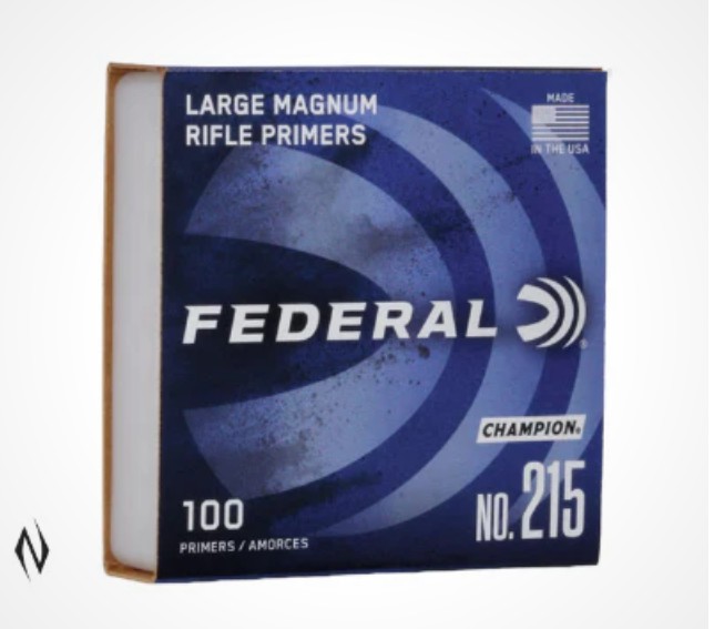 FEDERAL PRIMER 215 LARGE RIFLE MAGNUM per 1000