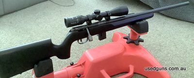 Savage 93R TTR in a Boyd‚Äö√Ñ√¥s tactical wooden stock, tactical bolt knob, fluted bull barrel, 10 round mag, very accurate rifle, great varmint gun or would al