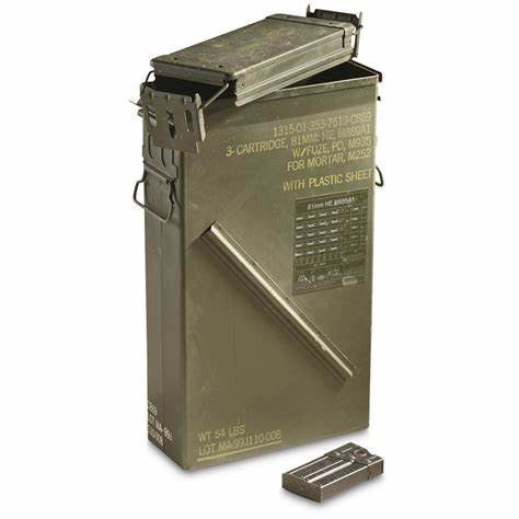 PA156 81MM MORTAR AMMO BOX