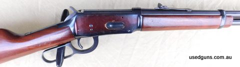 Very good finish with all bluing remaining, part of receiver turning plum colour and has a scratch on left side. Small area of varnish rubbed off left fore end 