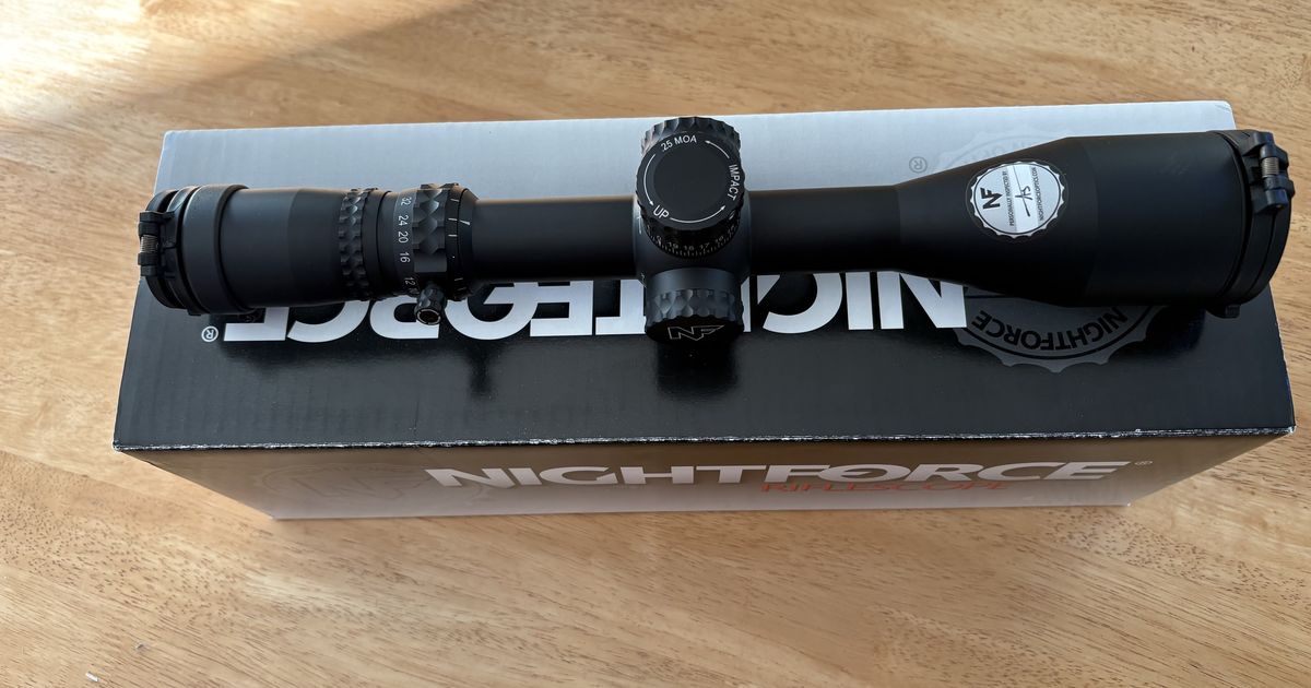 Nightforce NX8, 4-32x50