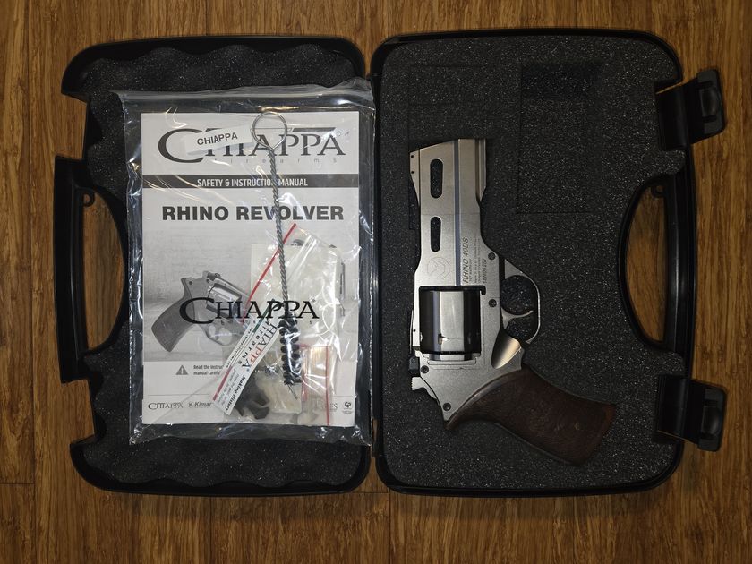 Chiappa Rhino 40DS Nickle