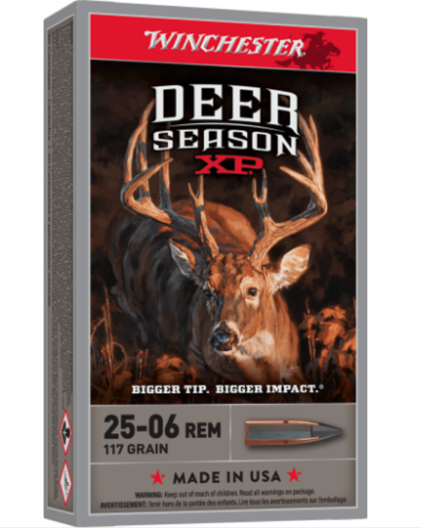 Winchester Deer Season 25-06Rem 117gr XP