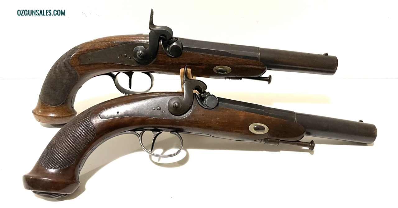 1840's European travelling pistols