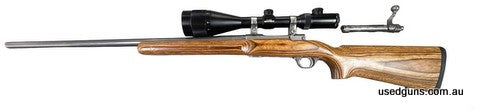 Ruger M77 MK II Varmint All Weather chambered in 204 Ruger. very good condition. few marks on timber as shown in photos. 26 inch varmint barrel. comes with a Ni