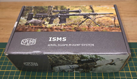 Spuhr ISMS unimount in excellent condition. Fitted and used once - wrong height for my application. 34mm rings, 30 MOA, 38mm height (1.5"), 120mm long. As new, 