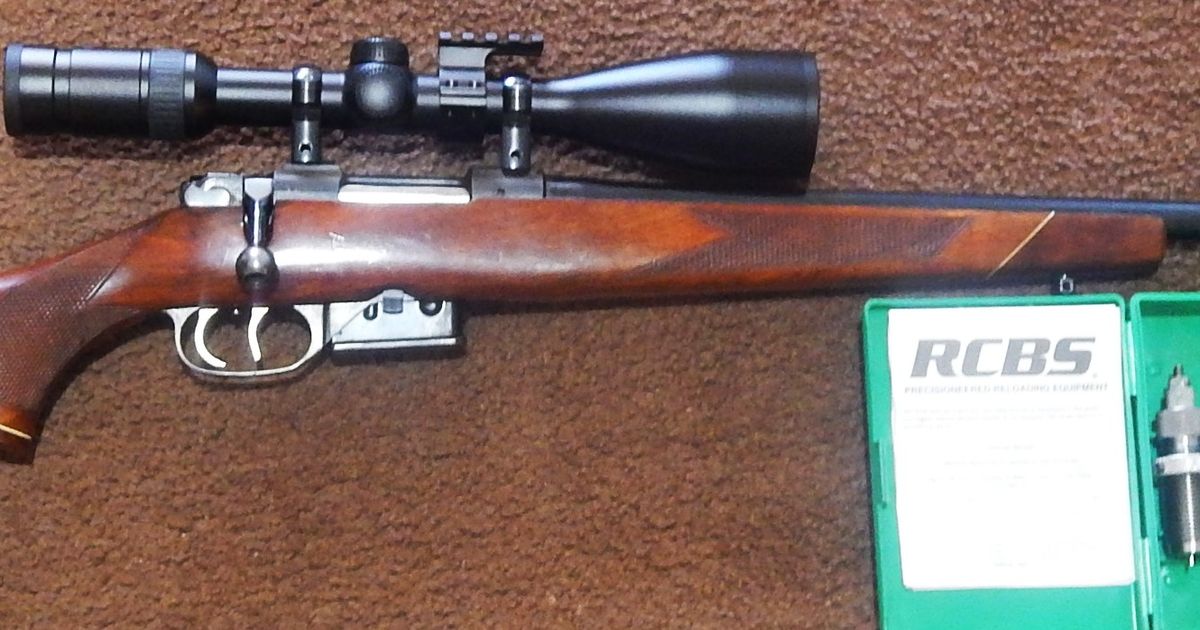 BRNO MODEL 2 17 ACKLEY HORNET+DIES ETC.........USED!!