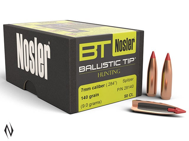 NOSLER 7MM 140GR BALLISTIC TIP 50PK