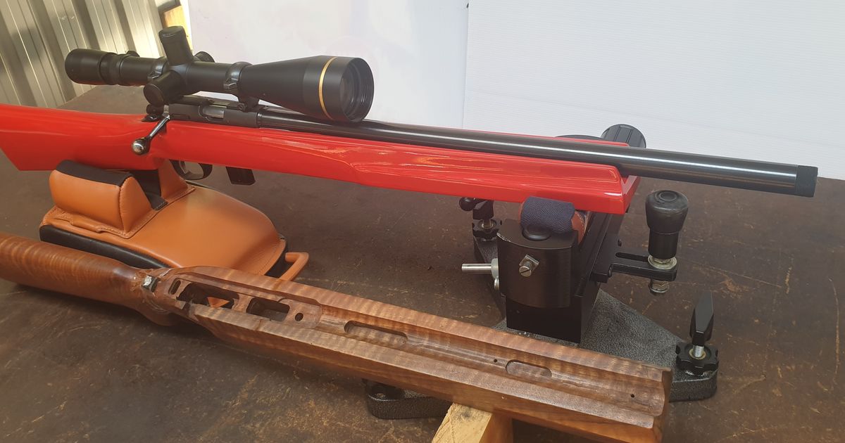 Custom Sako P94S Benchrest Rifle & Leupold 8.5-25 X 50 Leupold Long Range Scope