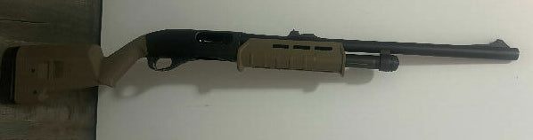 Remington 870. Magpul stock and slide. Held on QLD collector licence as cat C.