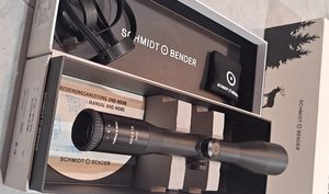 Fixed power 8A reticle. Little use. Optic quality to be expected from S&B. Only selling as now surplus to needs. Please text or phone. Price plus post.