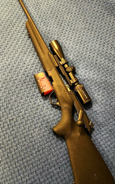 Beretta BRX1 in 300WM. Rifle only scope no longer available. Rifle presents as new and has only fired approx 30 rounds. Will come with 30 once fired Norma Brass