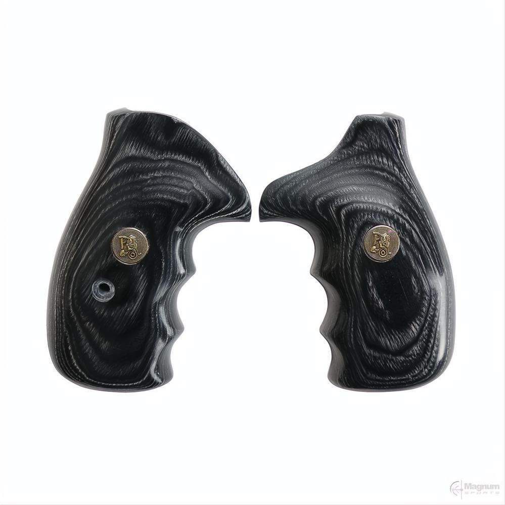 Pachmayr S&W Smooth Charcoal Grips