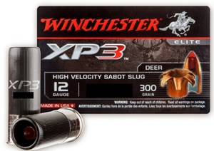 WINCHESTER 
SXP123
SUPREME ELITE XP3
12 GAUGE, 300GR, LEAD FREE 
HIGH VELOCITY SABOT SLUG
3" 1900 FPS
AMMUNITION

SPECIAL 
$16.90 /PER 5
$169 /PER 50
