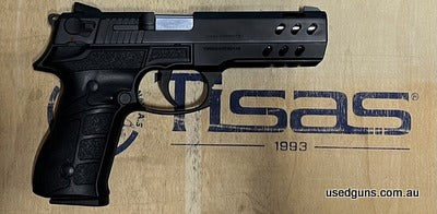 In excellent, unfired condition. This unfired pistol in the factory box with 2 NSW legal magazines. Would be a great starting pistol for any new shooter.