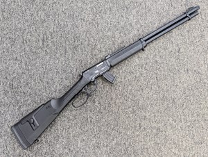 ROCK ISLAND ARMORY
TM22LA20
TM22 
22LR
10 SHOT
DETACHABLE MAGAZINE
LEVER ACTION
MEDIUM LOOP LEVER 
20" ROUND BARREL
THREADED MUZZLE
PIC RAIL SCOUT MOUNT
SYNTHETIC STOCK & M-LOK FOREND

SPECIAL NEW $599