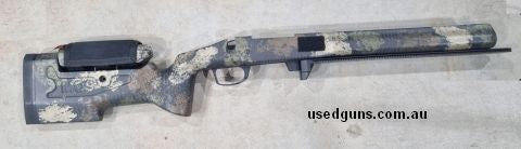 The stock is in as new condition and has an adjustable cheek riser. Also includes a Area 419 arca rail and Wiebad cheek pad Postage available at buyers cost