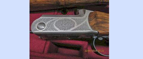 As new Blaser F3 Game Luxus sporter with typically stunning walnut , 14 3/4 " lop with 3/4 " pad , comes cased in a leather case & canvas cover , been put toget