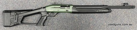 Reduced from $715 to clear. Pointer WS500 Straight pull shotgun. 20 inch barrel with open sights, breaching choke and heat sheild. Thumbhole pistol grip stock w