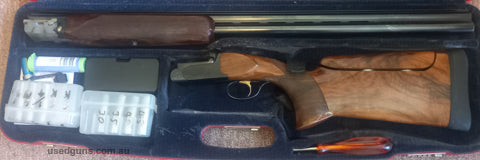 PERAZZI mx8 with adjustable comb LOP 14" GREAT ALL ROUND GUN COMES WITH 30 3/4" BARRELS 18.6 both barrels are briley ported and briley lengthened forcing cones 