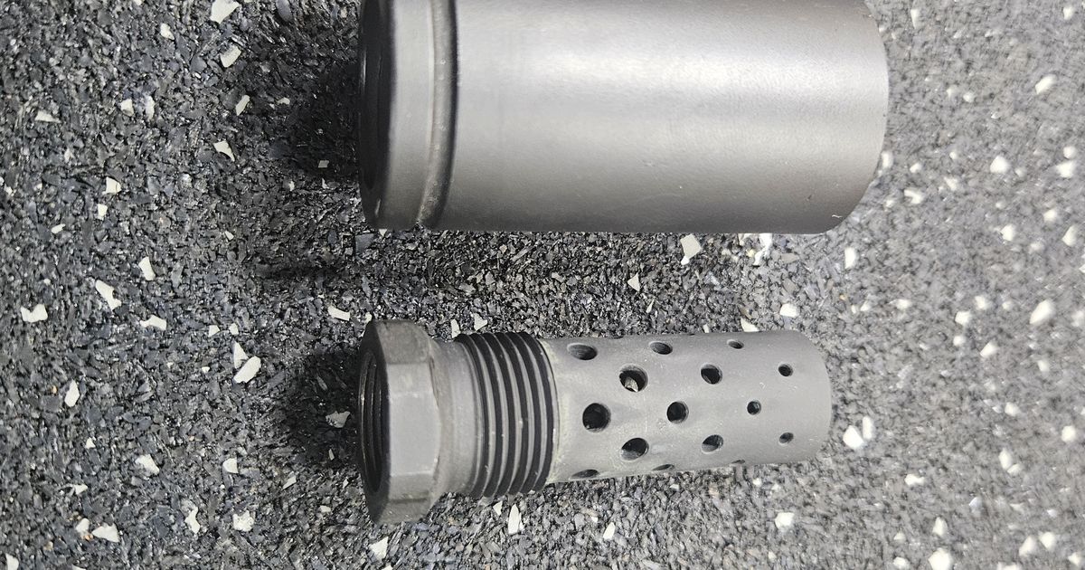 Marlin 45-70 jacketed muzzle brake
