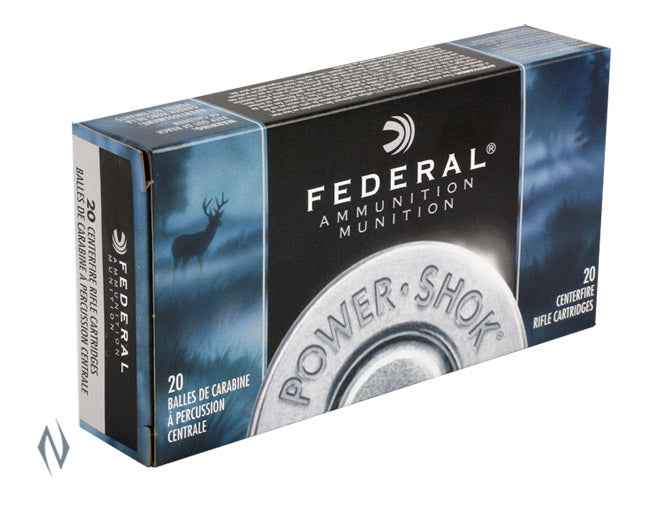 FEDERAL POWER-SHOK .308 150GN SP 20PK F308A