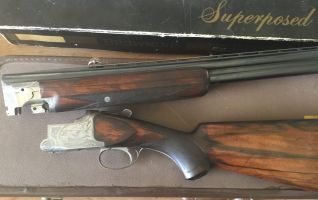 Browning D Grade Trap. Full and 3/4. 14&1/4 inch LOP with original stock. Has been retightened and not shot since. Price is plus post