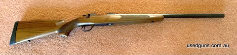 1 : 8 Twist. Rifle has fired 10 x sighting rounds. Available with Sako set trigger for an additional $250. Also available at extra cost various projectiles, bra