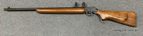 Very good condition BSA Martini in 22LR. Lever drops well. Heavy barrel. mounts ready for a scope. $65 freight to your dealer Australia wide (WA $75 Perth only)