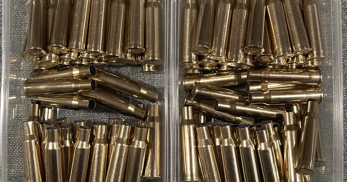7.62 x 54R Brass Cartridge Cases