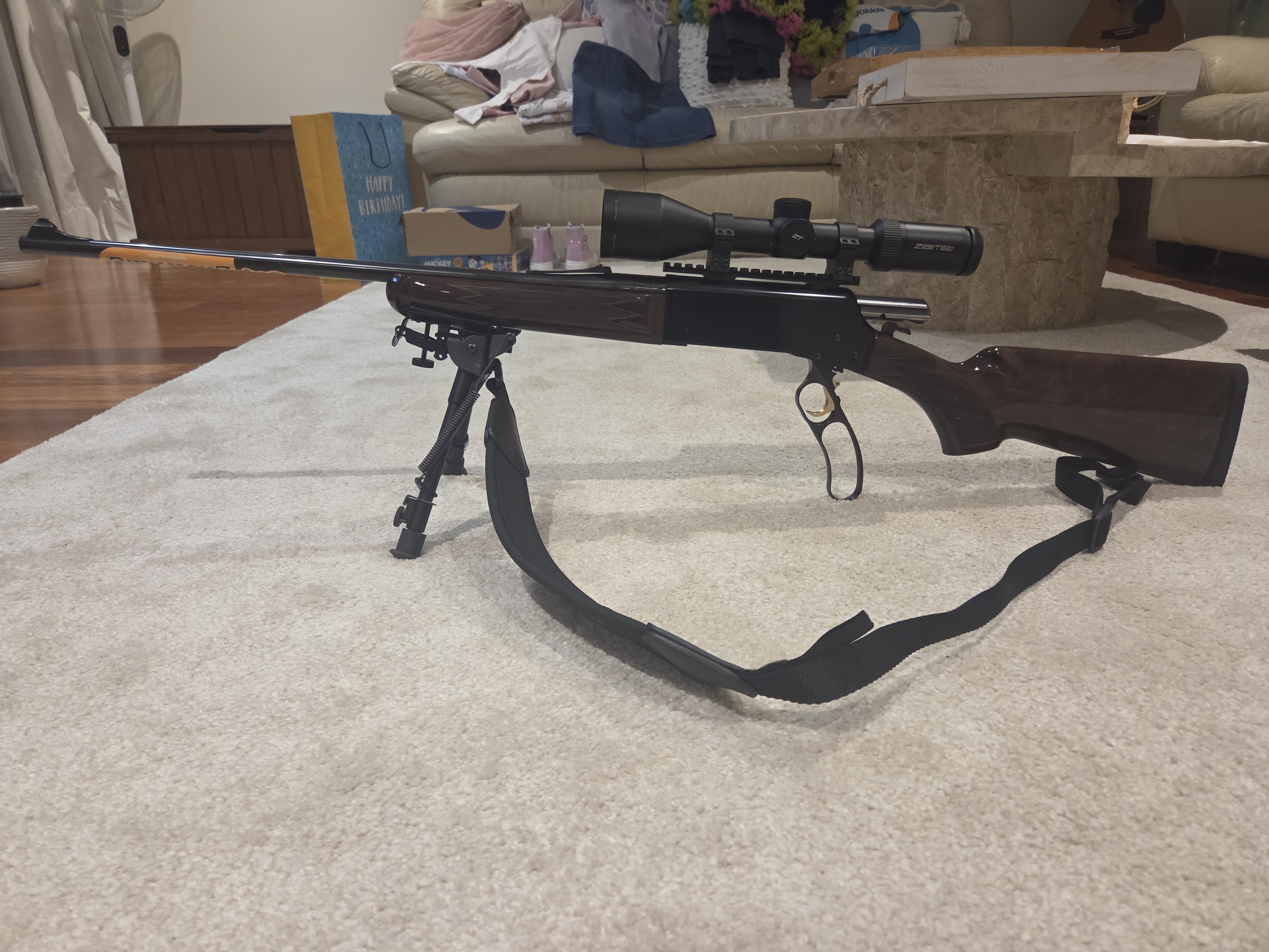 Browning BLR Lever action Blued Walnut Pistol Grip 22  .270 4RD Package