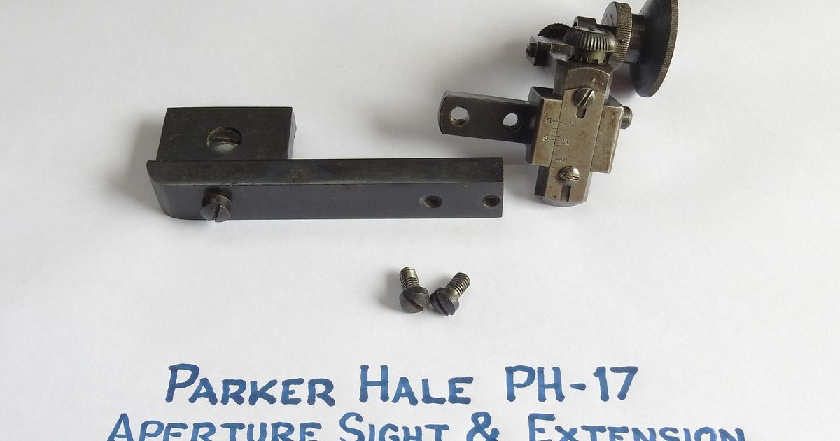Parker Hale PH-17 Aperture Sight + extension