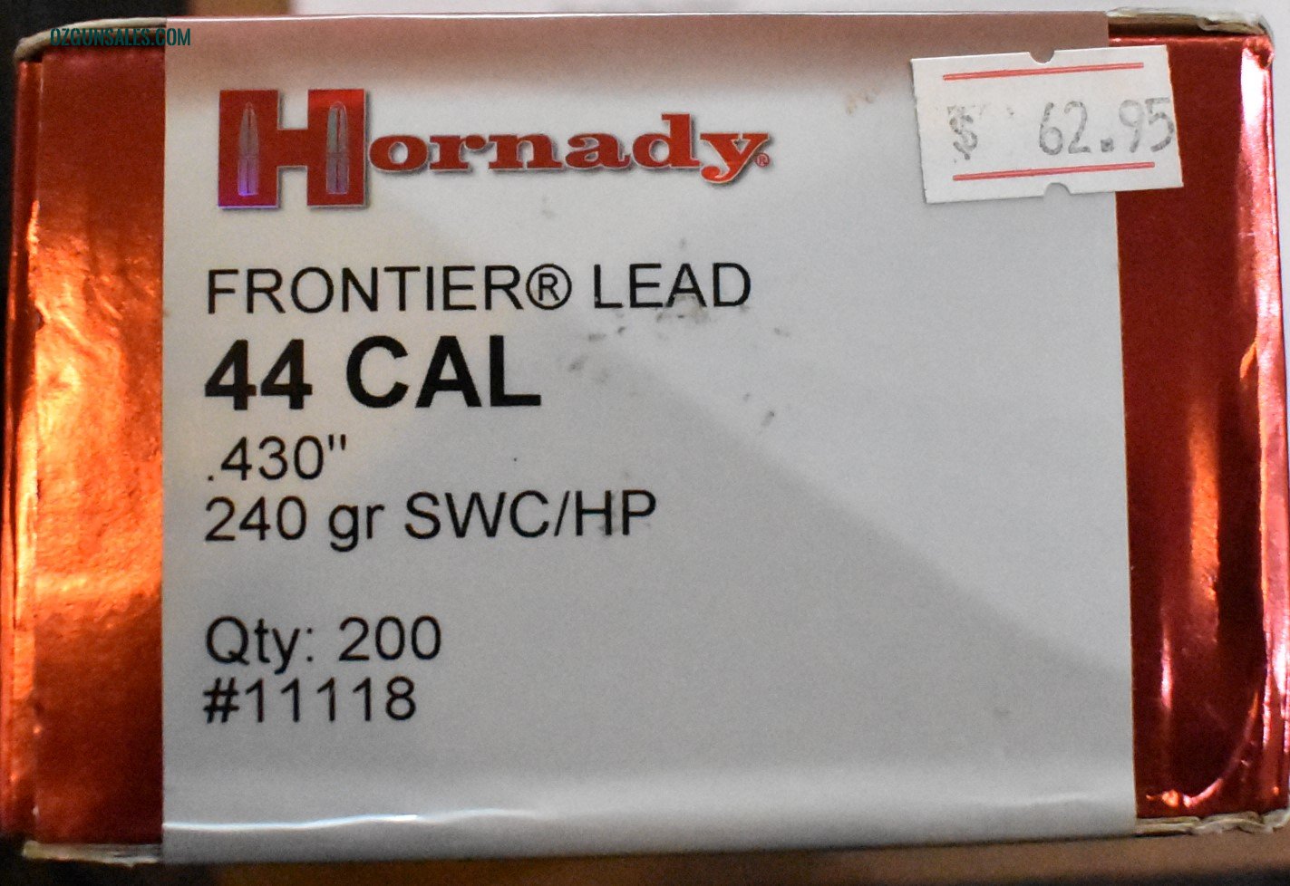 HORNADY - 44 CAL .430 240 GR SWC/HP