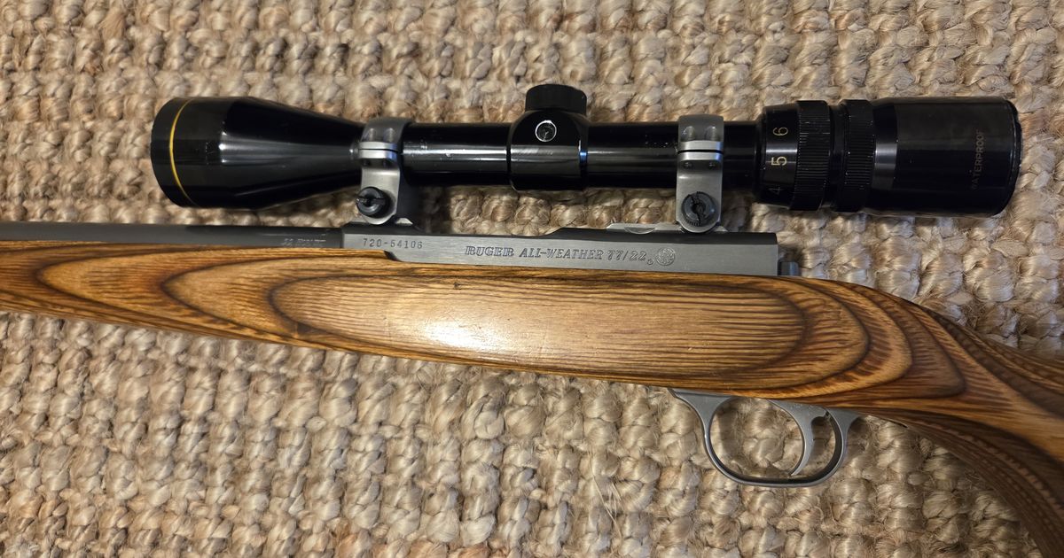 Ruger M77/22 Hornet All-Weather