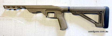 Comes with 10 shot magazine, Very good to excellent. Tan coloured. {FDE} right handed.