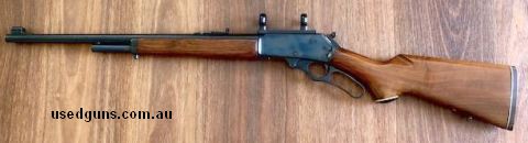Marlin Model 1895SS 45-70 Lever action rifle in excellent condition. The rifle stamped Marlin Firearms Co made in 1983 has fired less than 100 rounds over years
