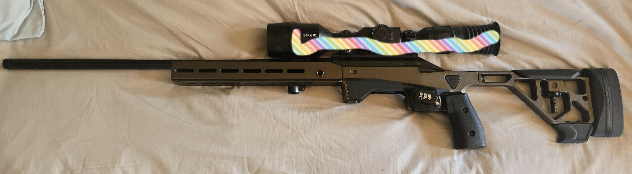 Tikka 6.5 creedmoor ace bronze game not target model selling due to unfortunate circumstances scope not included as new 30 shoots