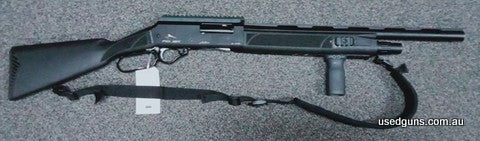 Adler A110 12G lever action shotgun in good condition. Includes 3 chokes, choke spanner & sling. Call Southern Cross Militaria on 07 4638 5565 for more informat