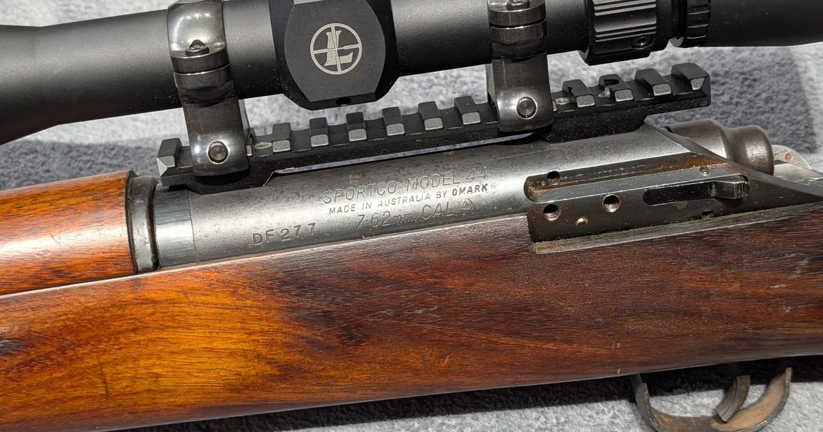 Omark 44 with Leupold VX-Freedom and extras