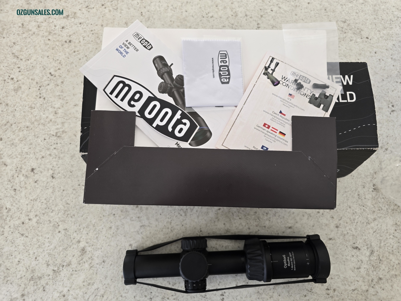 Meopta Meopro 6 1-6x24 RD SFP Optic