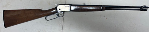 Nice little lever action .22. Cycles and ejects flawlessly. Minor dings on woodwork. Slight rust spot on top and tip of barrel. Buyer to pay postage or pick up 