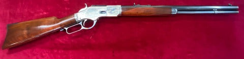 Uberti 1873 20" 44 S&W SPL Short Rifle ,Short Stroked & Slicked Excellent Cowboy Action main match rifle