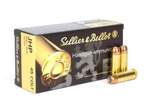 SELLIER & BELLOT
SBV311772
45 LONG COLT, 230GR, JHP
JACKETED HOLLOW POINT
AMMUNITION 

$84.90 /PER 50
$815 /PER 600