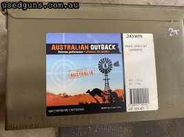 full tin (480) 243win 100 Grn Sierra SBT game king. less than $2 per round, pick up drop of working the Hawksbury NSW, email or sms only please 0447317762