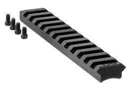 RUGER AMERICAN RIMFIRE 0 MOA PICATINNY RAIL WITH SCREWS
