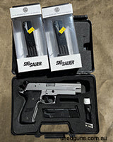 Stainless Steel SIG SAUER P226 S XLine DE +++GREAT PRICE+++ MADE IN GERMANY _ STAINLESS STEEL - Original case - Original sights - Original state - SS finish - 4