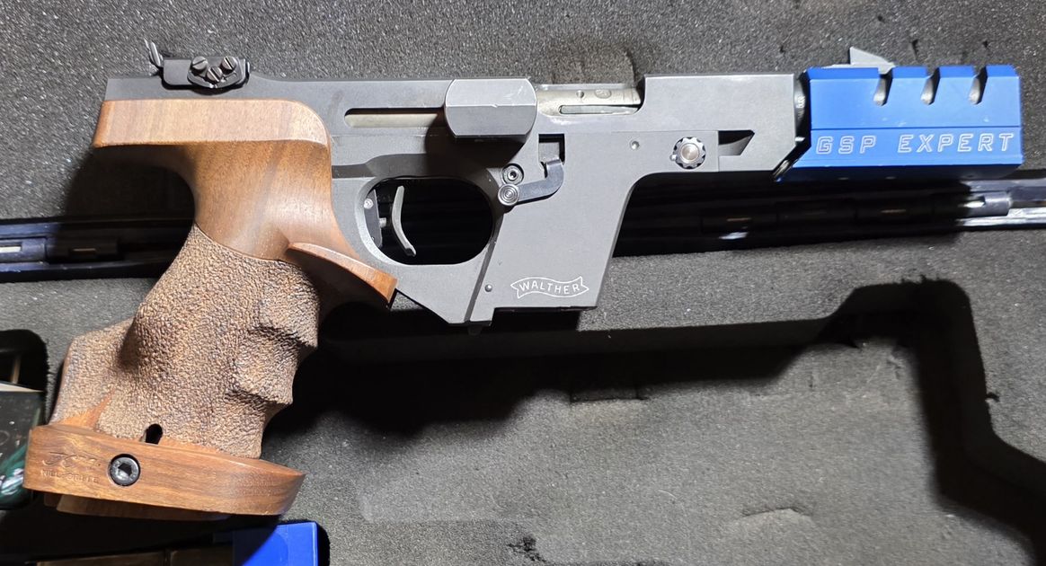 Walther Gsp expert 32cal plus reloading gear