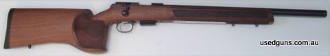 CZ 457 MTR - Match Target Rifle, 17 HMR, 20 inch threaded barrel, walnut match stock 5 round magazine. Brand new in box, limited stock.