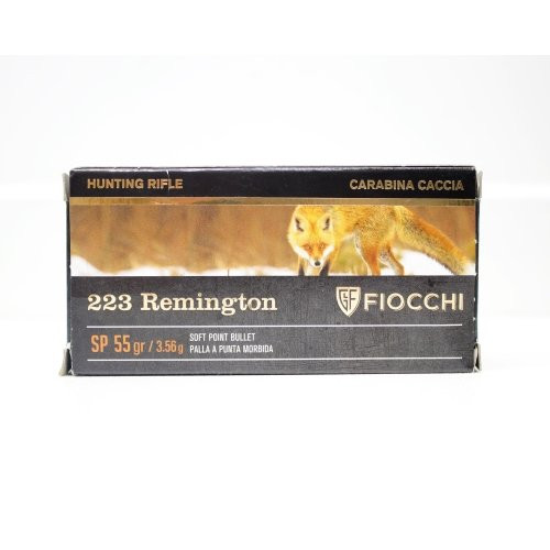 FIOCCHI 223 REM 55GR SP 50PK SOFT POINT