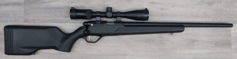 Lithgow ‚Äö√Ñ√¨ LA 101 Synthetic Carbon fibre barrel .22LR. 5 Rnd magazine and 22 FIRE 3-9X40 BDC Rimfire Rifle Scope. Excellent condition and bore. Selling on 